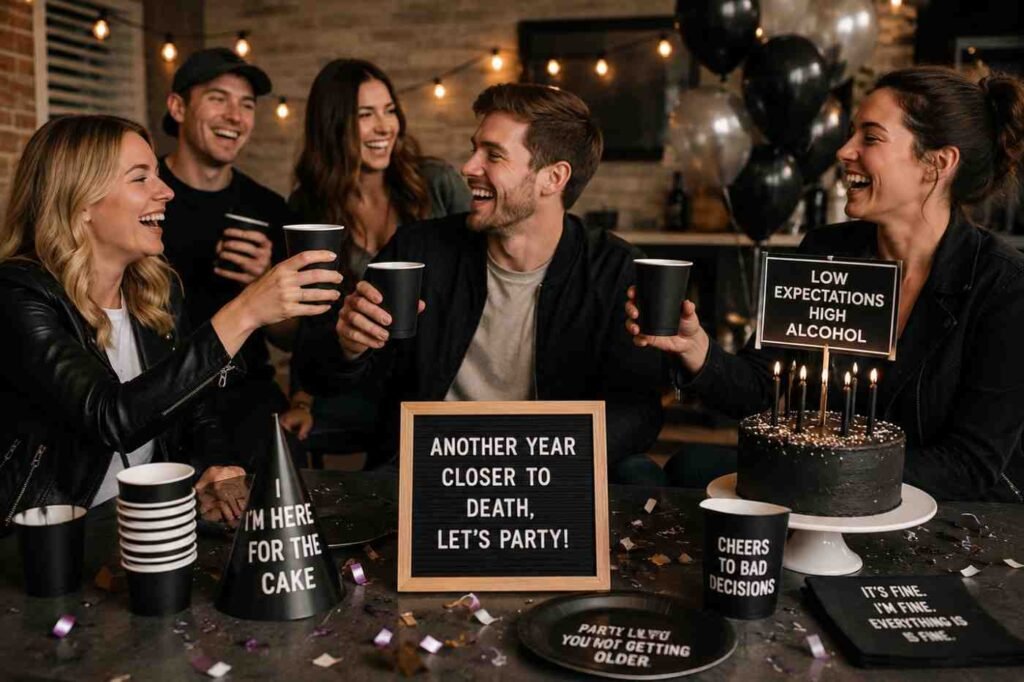 Sarcastic Party Celebration Ideas for People Who Love Humor With an Edge