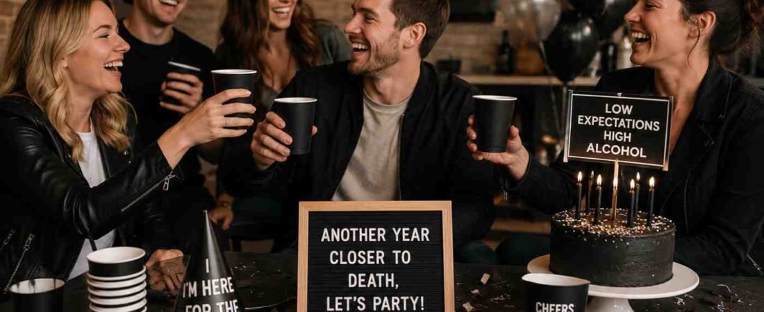 Sarcastic Party Celebration Ideas for People Who Love Humor With an Edge