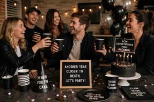 Sarcastic Party Celebration Ideas for People Who Love Humor With an Edge